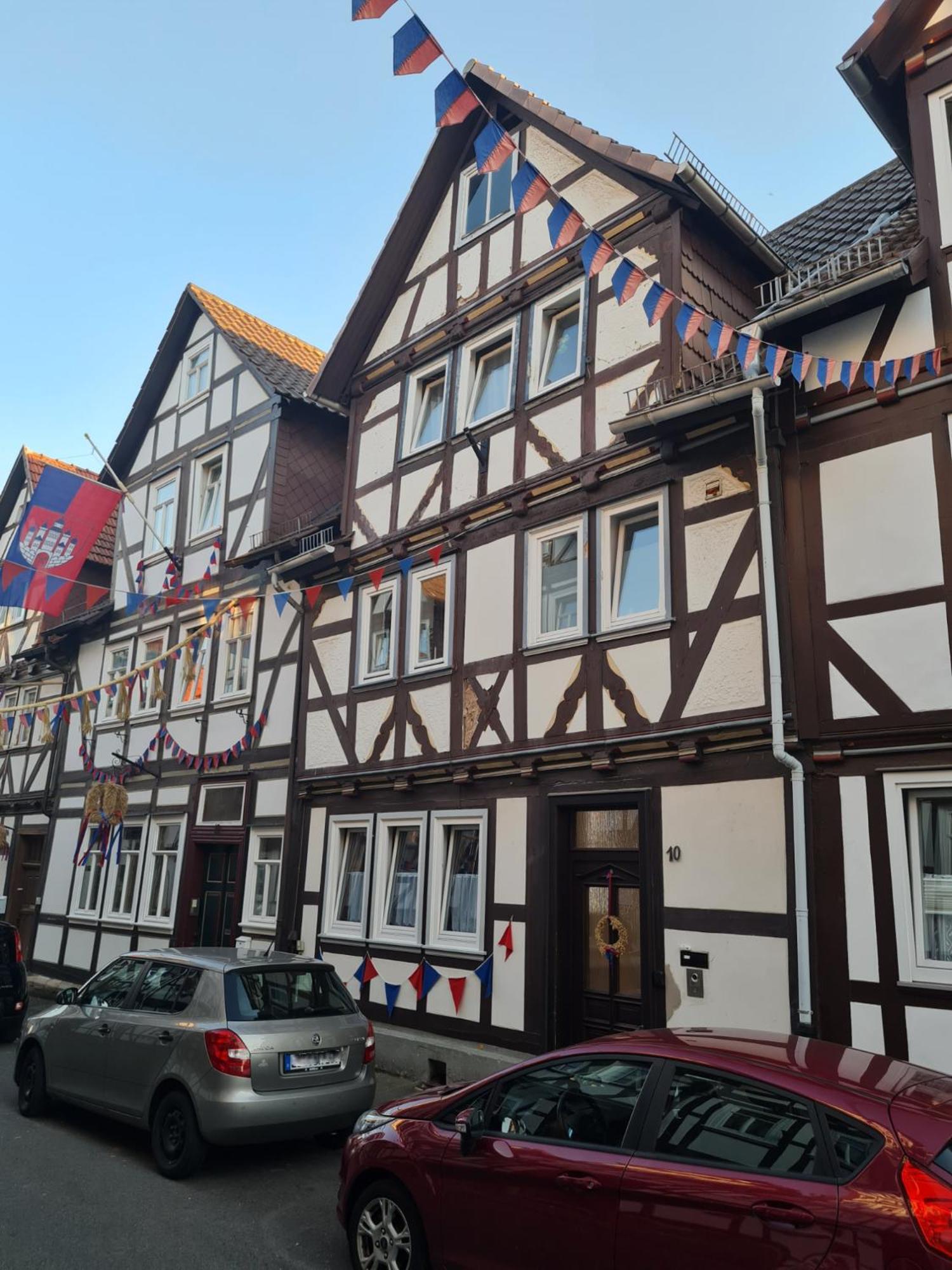 Fachwerk- Ferienwohnung Mit Charme Bad Sooden-Allendorf Oda fotoğraf